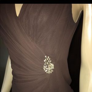 David’s Bridal ruffles dress